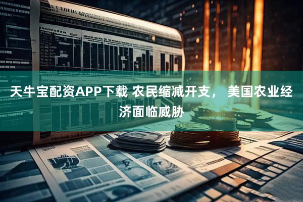天牛宝配资APP下载 农民缩减开支, 美国农业经济面临威胁