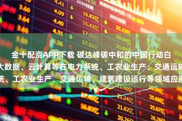 金十配资APP下载 碳达峰碳中和的中国行动白皮书：深化人工智能、大数据、云计算等在电力系统、工农业生产、交通运输、建筑建设运行等领域应用